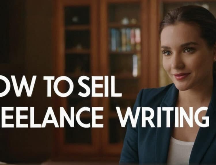 how to sell freelance writing quickly