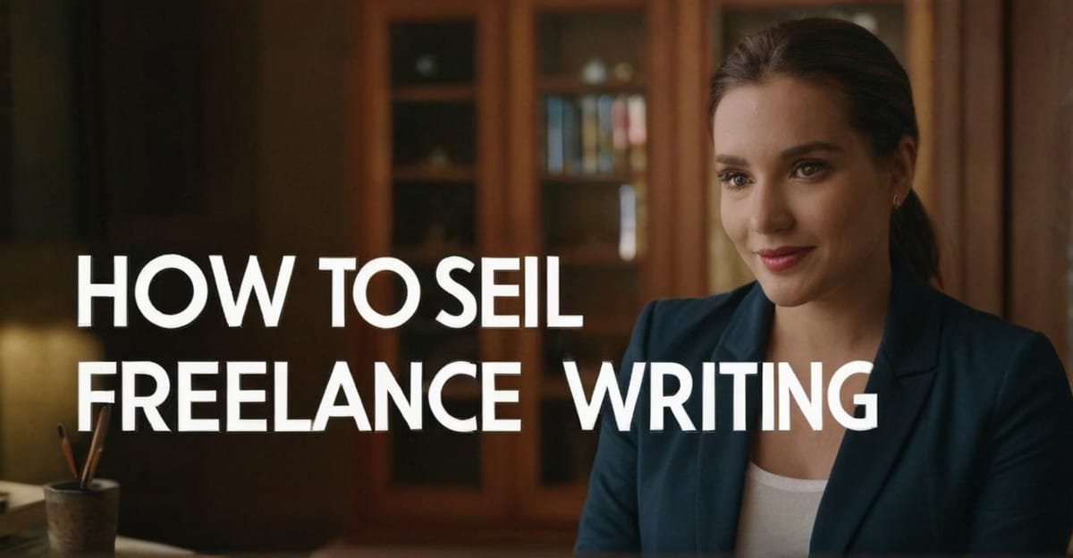 how to sell freelance writing quickly